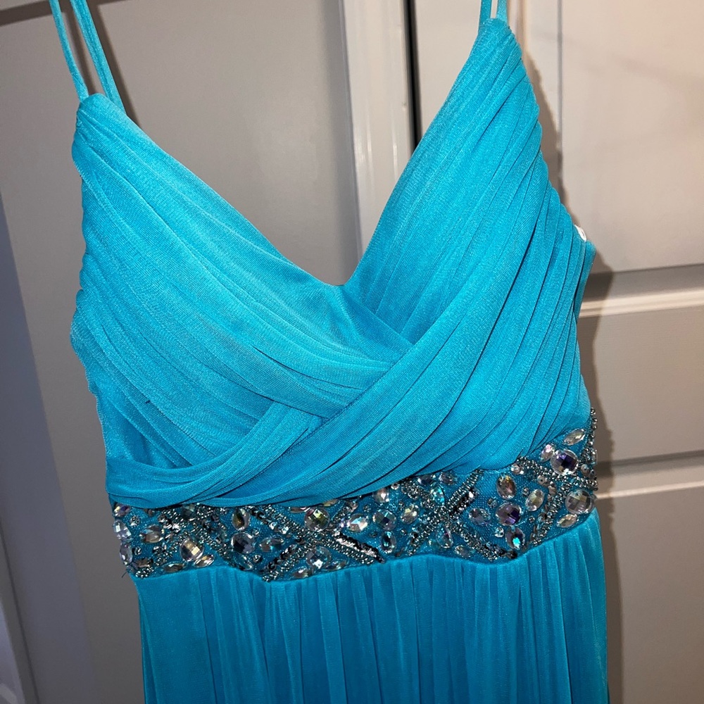 Teal Prom Dress for Short Women